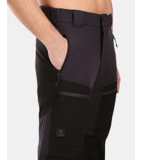 Pánské outdoorové odepínací kalhoty HOSIO-M KILPI Černá