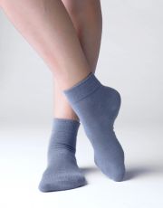 Ponožky střední 82001P GINA tm. šedá