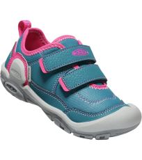 Dětská sportovní obuv KNOTCH HOLLOW DS KEEN blue coral/pink peacock