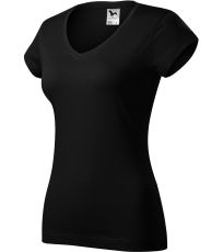 Dámské triko FIT V-NECK Malfini černá