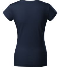 Dámské triko FIT V-NECK Malfini námořní modrá