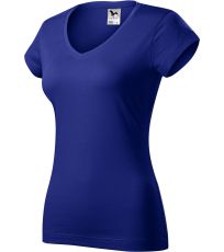 Dámské triko FIT V-NECK Malfini královská modrá