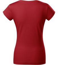 Dámské triko FIT V-NECK Malfini červená