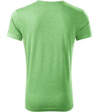Pánské triko FUSION Malfini zelený melír