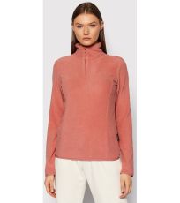 Dámská fleecová mikina HOZ21-BIDP600 Outhorn dark pink