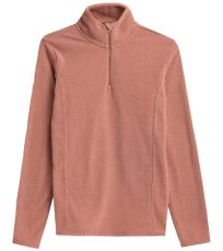 Dámská fleecová mikina HOZ21-BIDP600 Outhorn dark pink