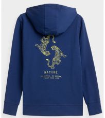 Dámská mikina HOZ21-BLD611 Outhorn dark blue