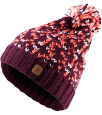 Dámská zimní čepice HOZ17-CAD612 Outhorn Claret