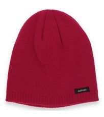 Pánská zimní čepice HOZ21-CAM600 Outhorn burgundy