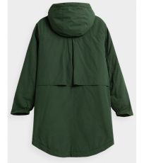 Dámský zimní kabát HOZ21-KUDC603 Outhorn dark green