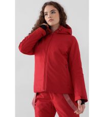 Dámská lyžařská bunda HOZ21-KUDN600 Outhorn burgundy