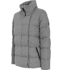 Dámská zimní bunda HOZ19-KUDP604 Outhorn middle grey melange