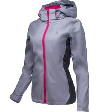 Dámská softshellová bunda HOL17-KUDT603 Outhorn Light gray melange