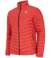 Pánská prošívaná bunda H4Z19-KUMP002A 4F RED