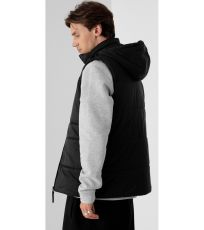 Pánská prošívaná vesta HOZ21-KUMP600 Outhorn deep black