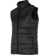 Pánská prošívaná vesta HOZ21-KUMP600 Outhorn deep black