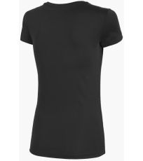 Dámské funkční tričko NOSH4-TSDF004 4F DEEP BLACK