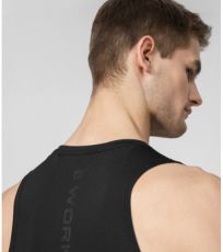 Pánské funkční tílko H4L22-TSMF018 4F DEEP BLACK