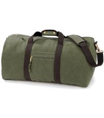 Plátěná vintage cestovní taška QD613 Quadra Vintage Military Green