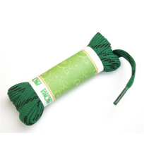 Šněrovadla (tkaničky) SPORT plochá 270p PROMA zeleno-černá