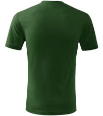 Dětské triko Classic New Malfini lahvově zelená