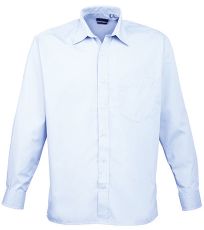 Pánská košile s dlouhým rukávem PR200 Premier Workwear Light Blue -ca. Pantone 2708