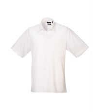 Pánská košile s krátkým rukávem PR202 Premier Workwear White