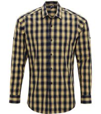 Pánská bavlněná košile s dlouhým rukávem PR250 Premier Workwear Camel -ca. Pantone 132