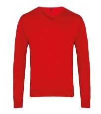Pánský pletený svetr PR694 Premier Workwear Red -ca. Pantone 200