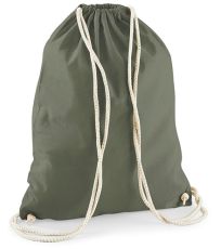 Bavlněný vak na záda WM110 Westford Mill Olive Green