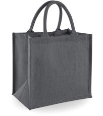Nákupní jutová taška WM413 Westford Mill Graphite Grey