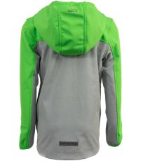 Dětská softshellová bunda YURIKO ALPINE PRO Neon zelená