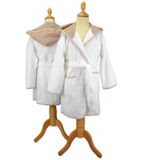 Dětský froté župan s kapucí 902150 ARTG White