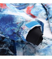 Dětská lyžařská bunda s PTX membránou KIWERO ALPINE PRO Blue aster