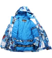 Dětská lyžařská bunda s PTX membránou KIWERO ALPINE PRO Blue aster