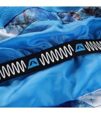 Dětská lyžařská bunda s PTX membránou KIWERO ALPINE PRO Blue aster