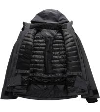 Pánská lyžařská bunda s PTX membránou REAS ALPINE PRO tmavě šedá