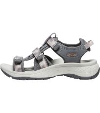 Dámské letní hybridní sandály ASTORIA WEST OPEN TOE WOMEN KEEN fawn/tie dye