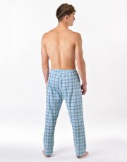 Pánské pyžamové kalhoty 79197P GINA Poměnková-bílá