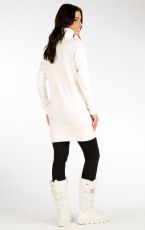 Dámské mikinové šaty 7F130 LITEX Bílá