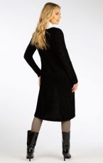 Dámský cardigan s dlouhým rukávem 7F139 LITEX černá