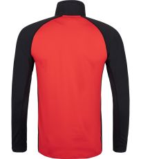Pánské funkční triko s dlouhým rukávem - větší velikosti WILLIE-M KILPI Červená