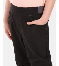 Dětské outdoorové kalhoty KARIDO-J KILPI Černá