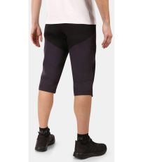 Pánské 3/4 outdoorové kalhoty - větší velikosti OLPRA-M KILPI Černá