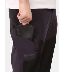 Pánské 3/4 outdoorové kalhoty - větší velikosti OLPRA-M KILPI Černá