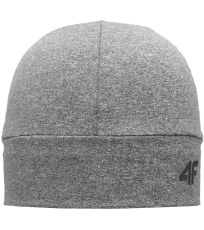 Unisex sportovní čepice H4Z19-CAU002 4F MIDDLE GREY MELANGE
