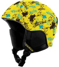 Lyžařská helma TWISTER RELAX žlutá