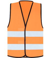 Reflexní bezpečnostní vesta Paris Korntex Signal Orange