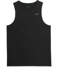 Pánské funkční tílko H4L22-TSMF018 4F DEEP BLACK