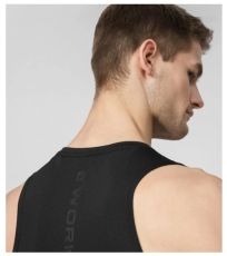 Pánské funkční tílko H4L22-TSMF018 4F DEEP BLACK